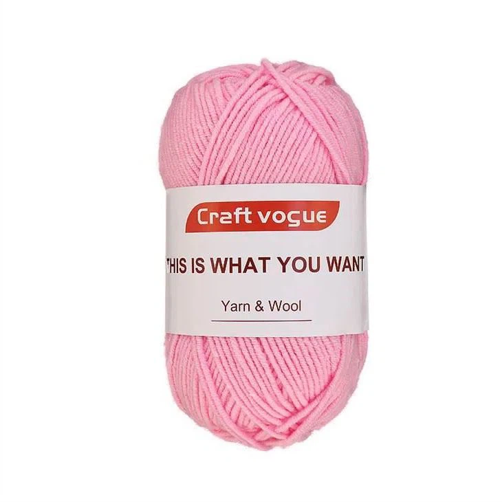 Cotton Acrylic Blend Knitting Benang