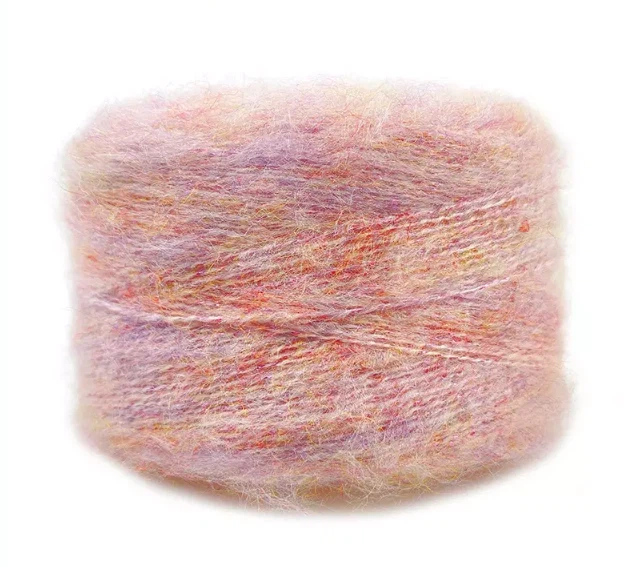 purple mohair yarn (4)